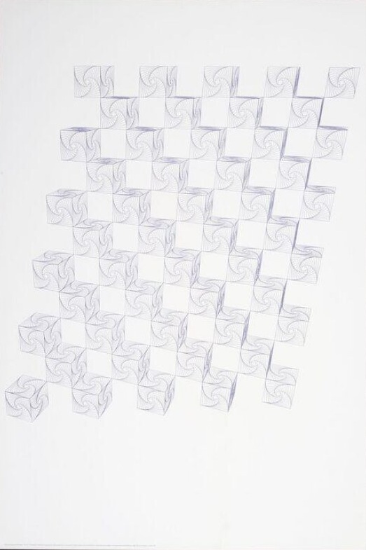 3D Checkerboard Pattern by Donald K. Robbins